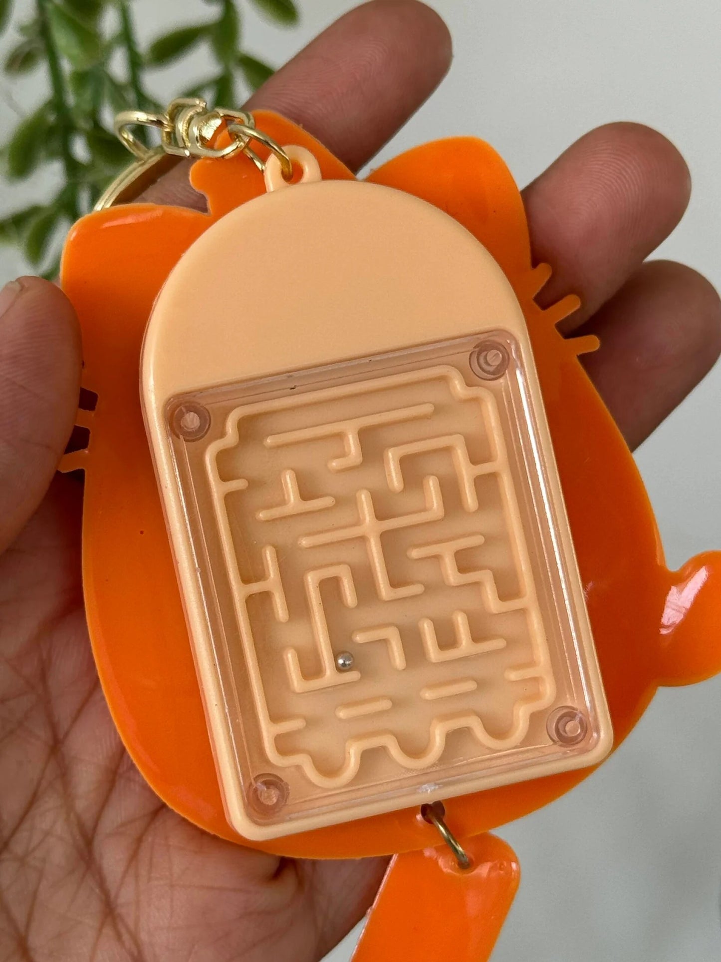 Calculator and Maze Keychain