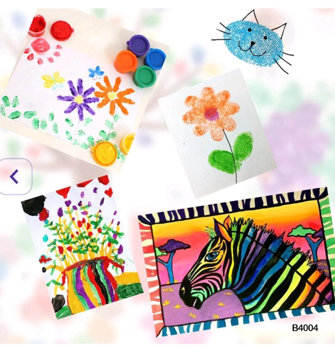 Finger paint [pack of 6]