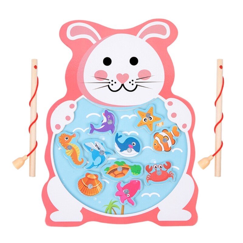Adorable Cartoon Fishing Game