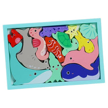 Wooden matching board