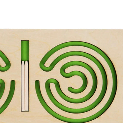 Left and Right Brain maze board
