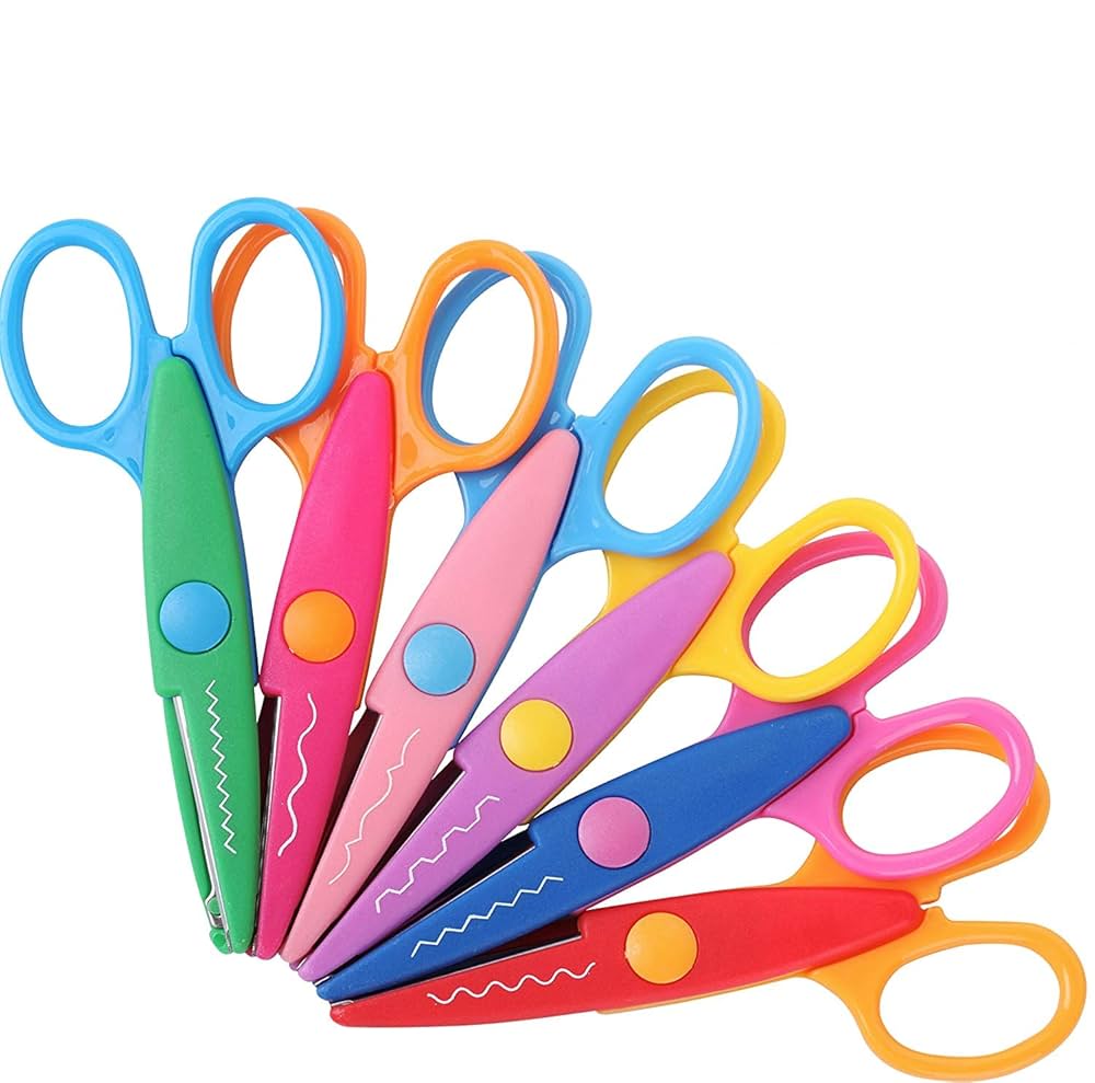 Zig zag scissors