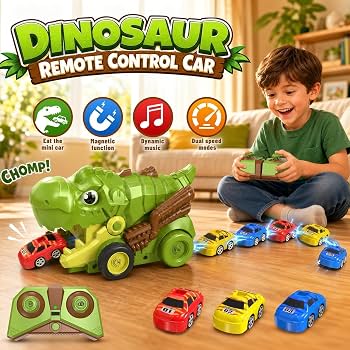 Dino Race car