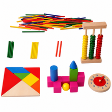 Wooden Numerical Learning Box