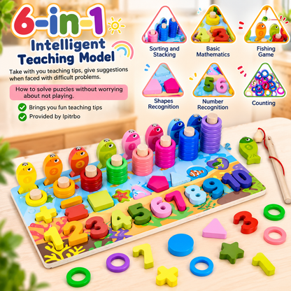 Six in one logarithm board