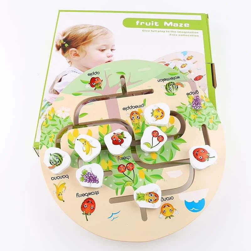 Wooden Maze board