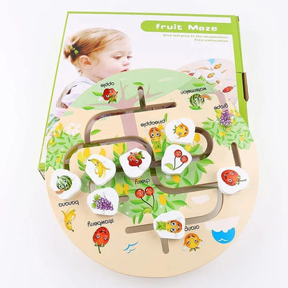 Wooden Maze board