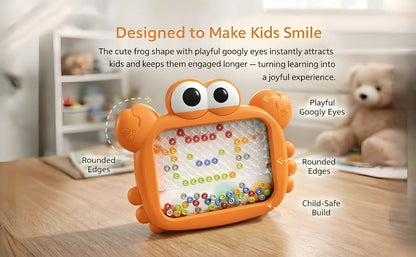 Double sided magnetic drawing board