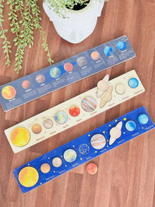 Double sided Solar puzzle board