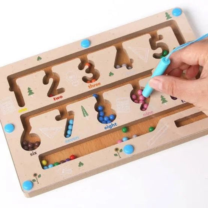 MAGNETIC BEAD COUNTING MAZE