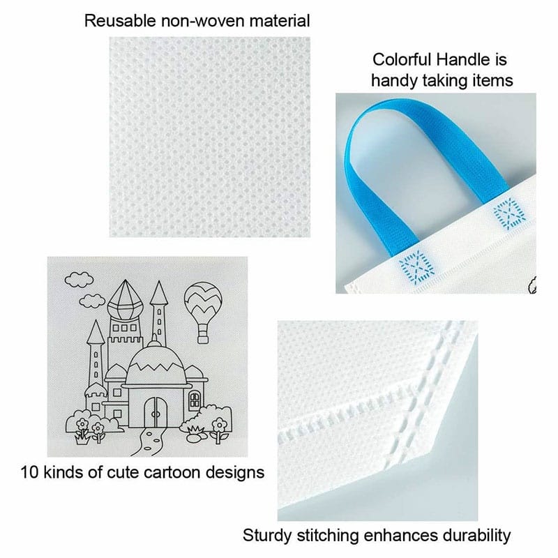 DIY Colouring Bag