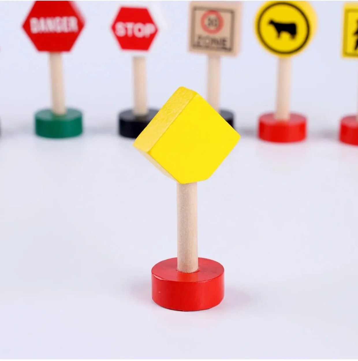 WOODEN TRAFFIC SIGNS