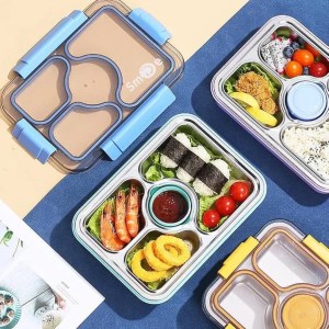 Smiley Partitions Lunch Box