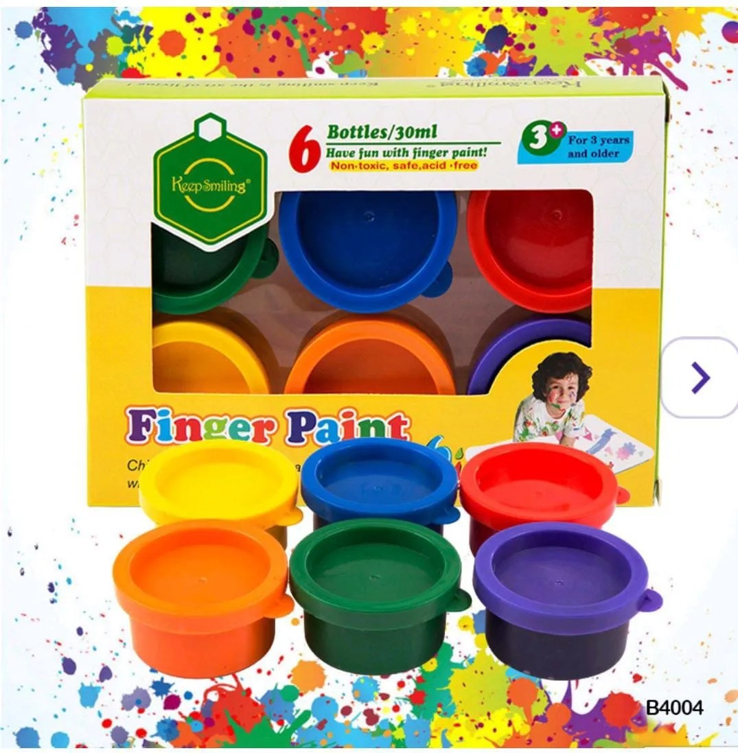 Finger paint [pack of 6]