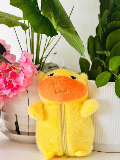soft plush pouches