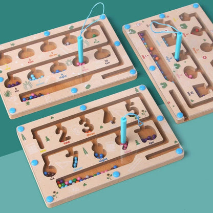 MAGNETIC BEAD COUNTING MAZE