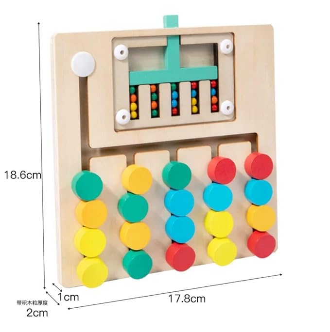 Colour matching slide Board