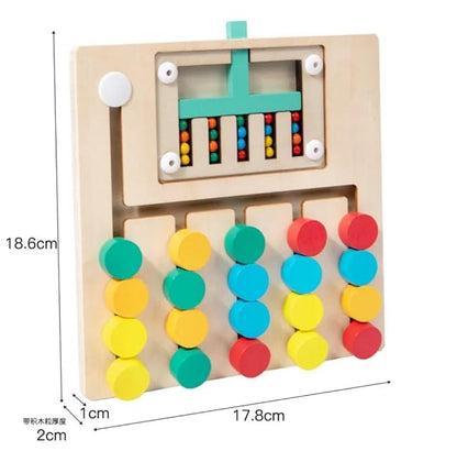Colour matching slide Board