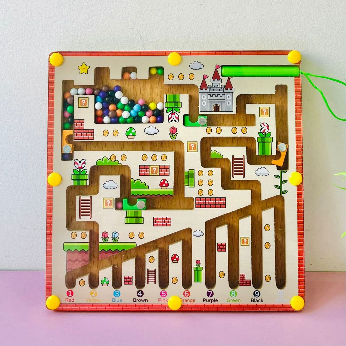 Magnetic Mario maze