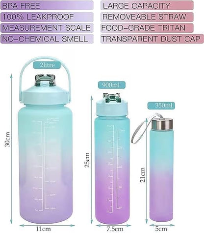 3 in 1 motivational bottle