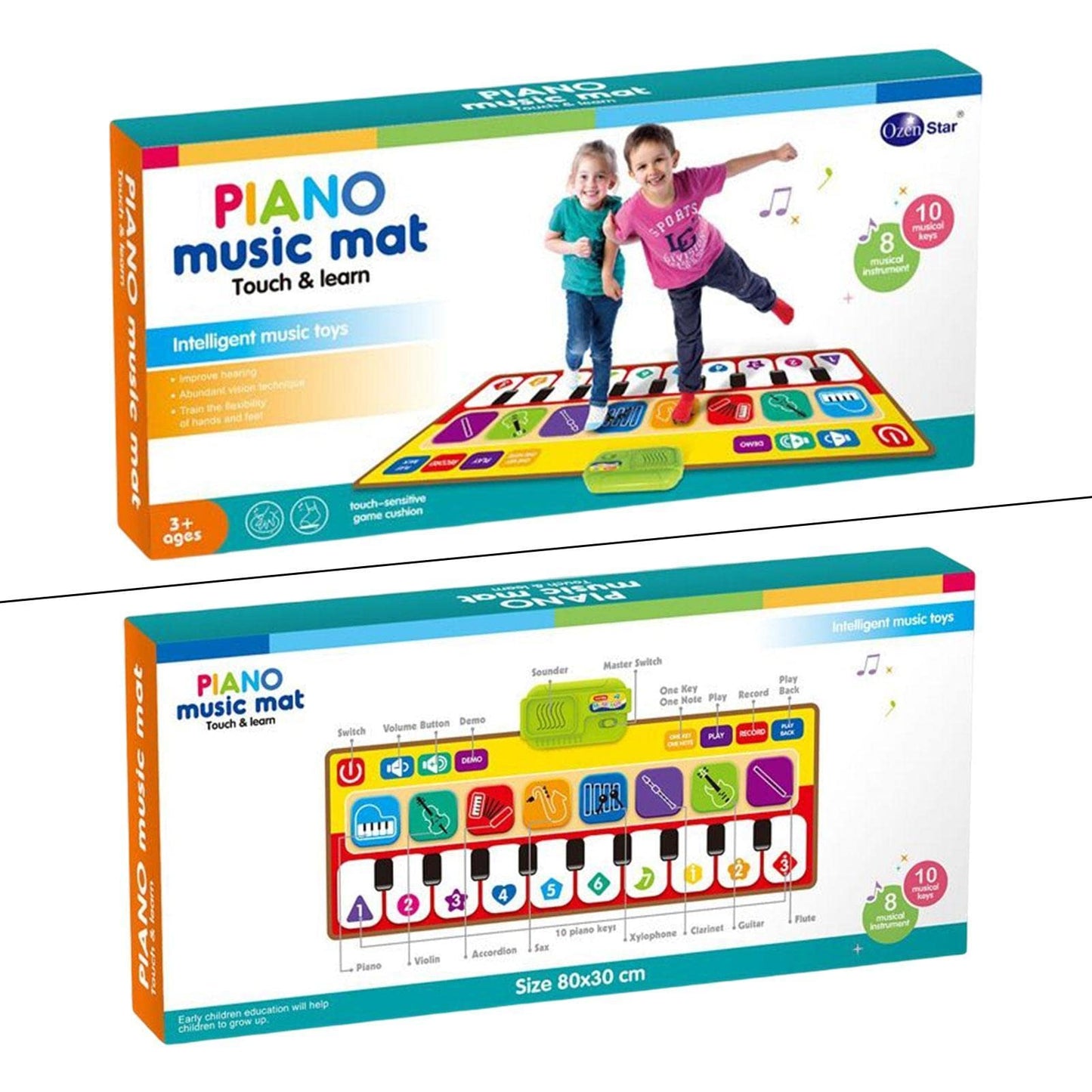Piano music mat