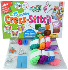 15-in-1 Cross Stitch DIY Craft Kit