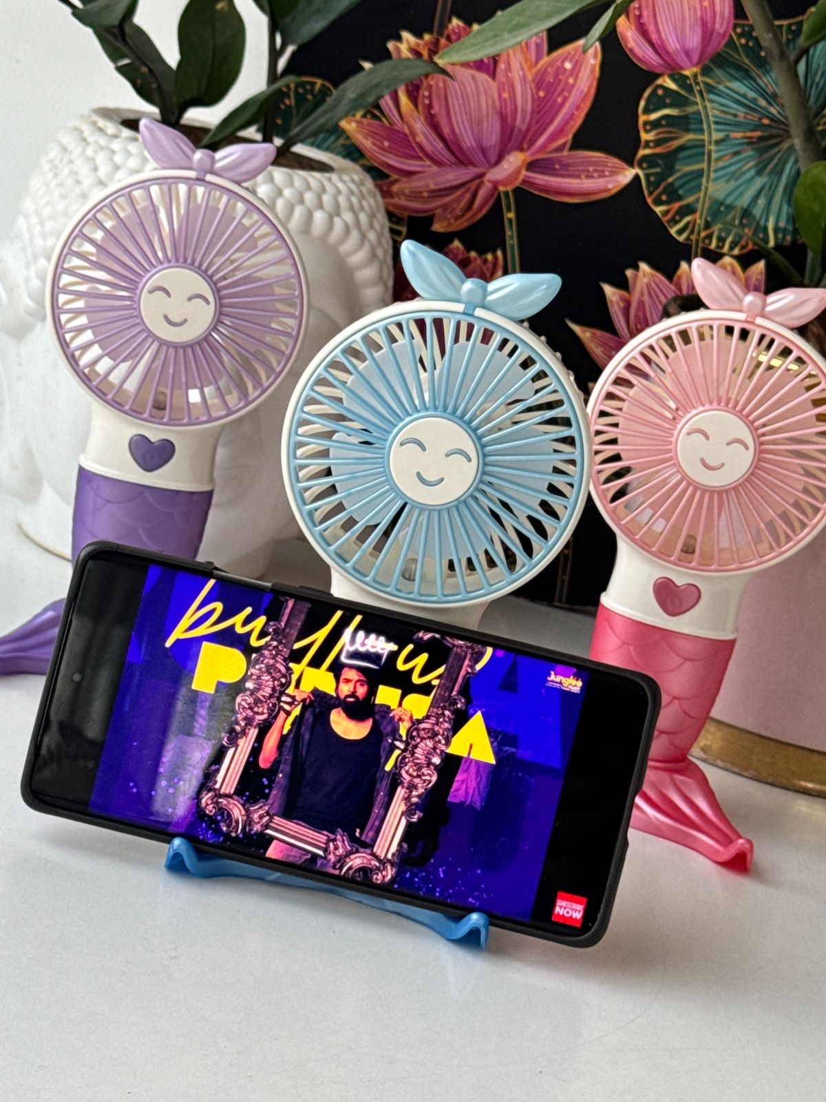 Mini Fan with holder