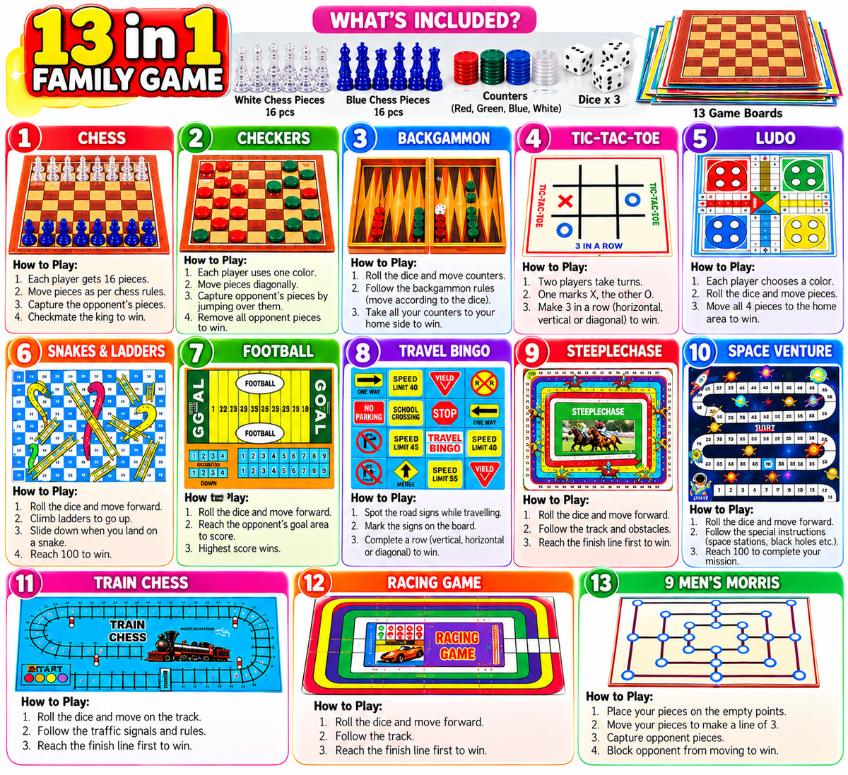 Magnetic Chess & Board