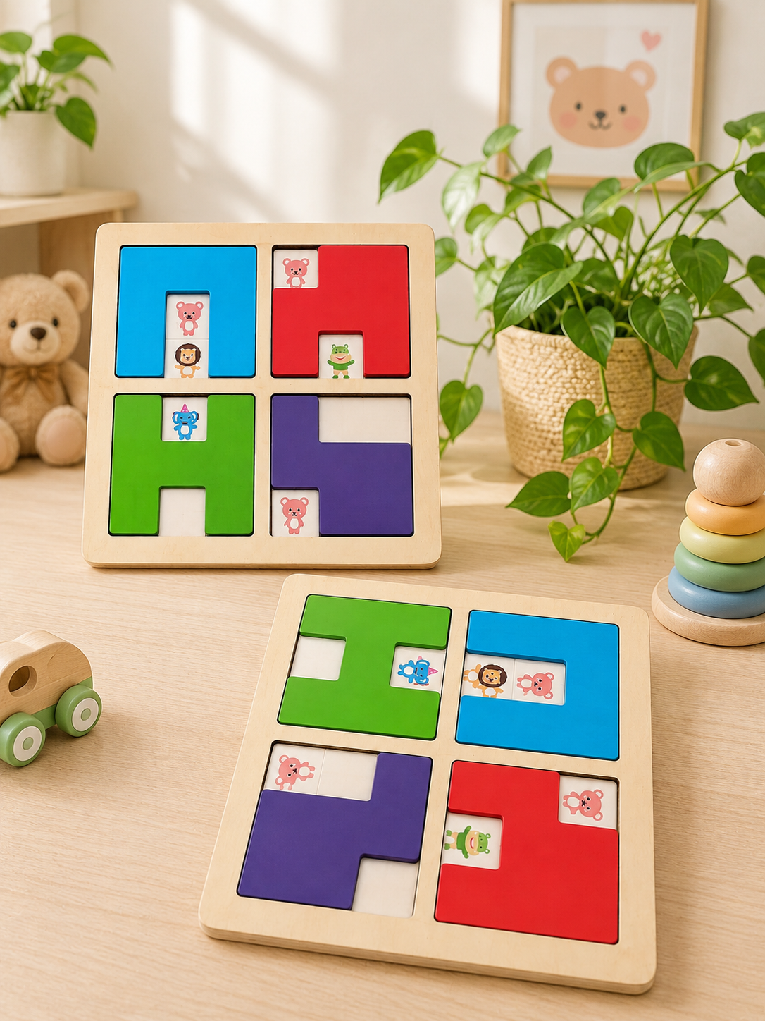 Animal Maze Logic Game