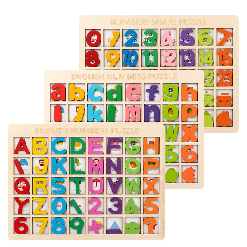 Alphanumeric board with flag