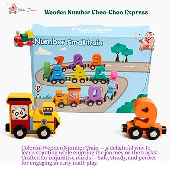 Number magnetic train