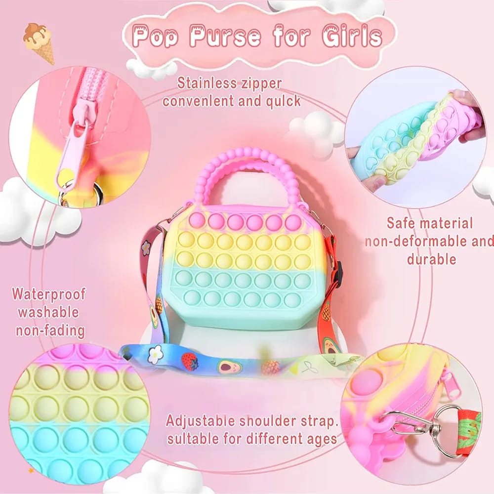 Pop it silicone bag