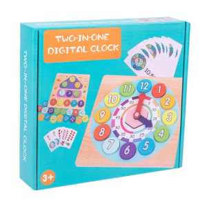 Two in one digital clock