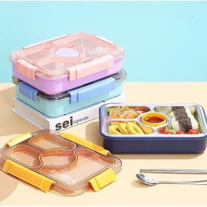 Smiley Partitions Lunch Box