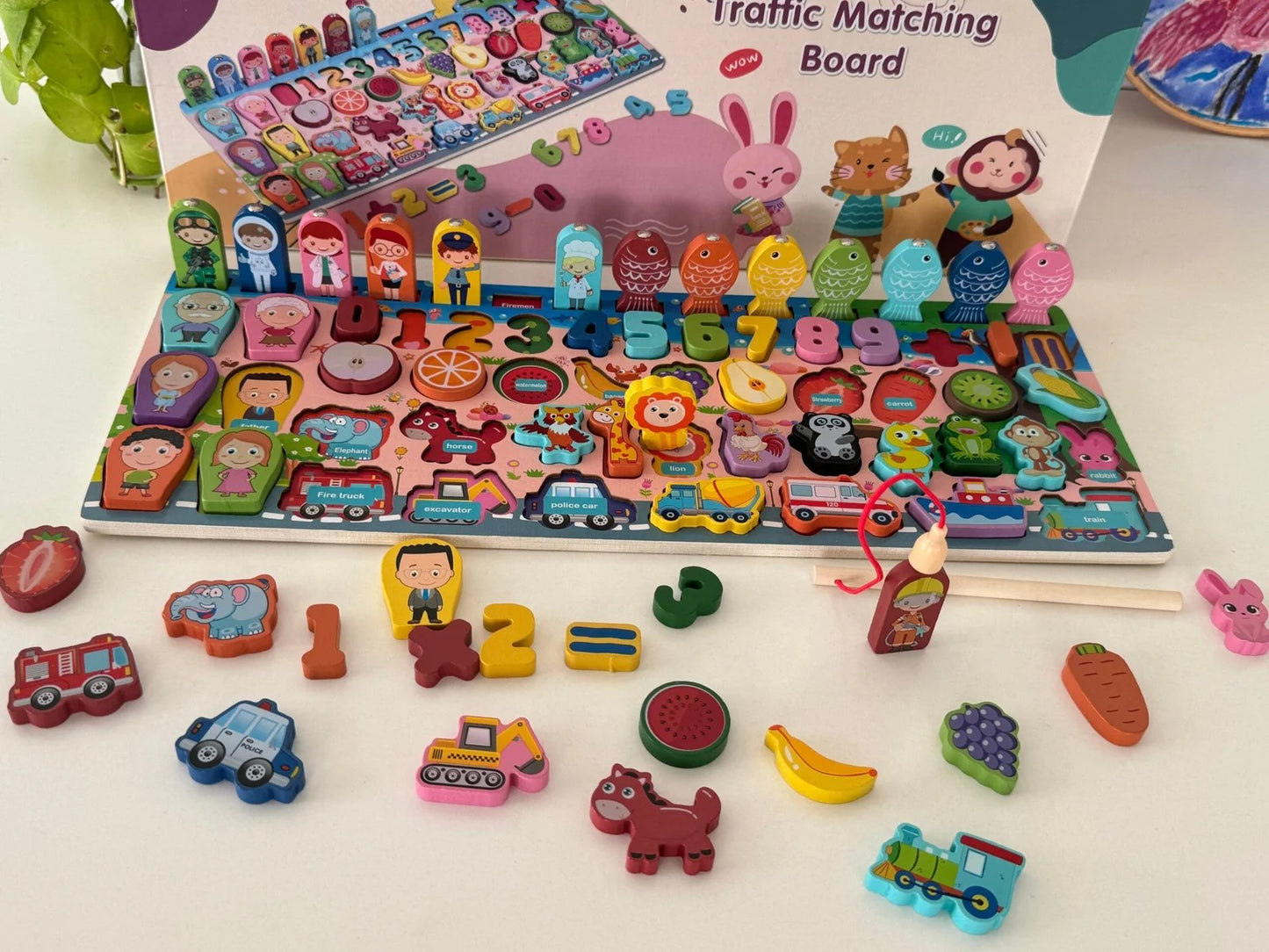 6 in 1 matching board