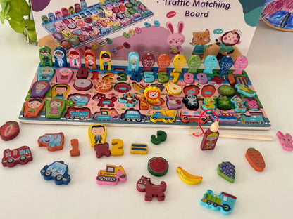 6 in 1 matching board