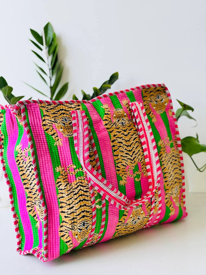 Quilted Tote Bag