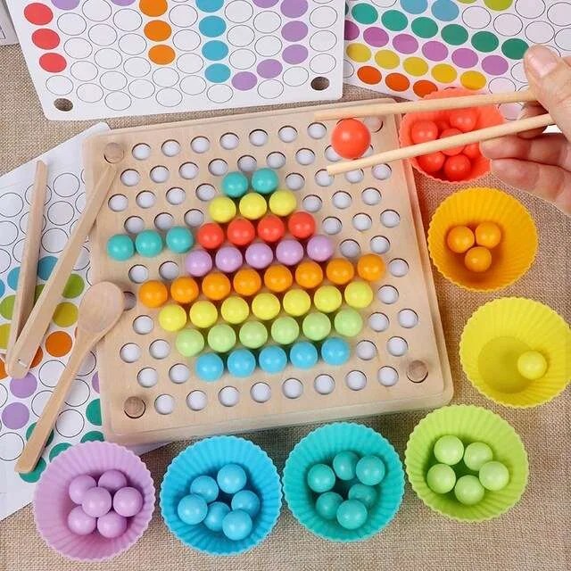 2 in 1 Beaded Memory Game