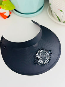 Visor Hat With Fan