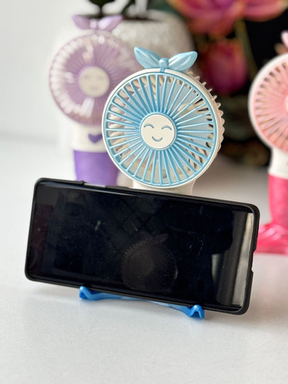 Mini Fan with holder