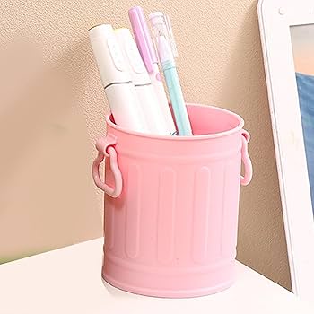 Smiley Bucket Pen Holder