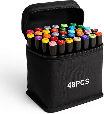 48 pieces art markers