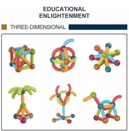 magnetic sticks and building blocks