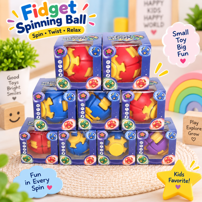Fidget spinning Ball