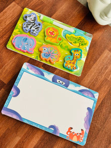 2 in 1 Puzzle board