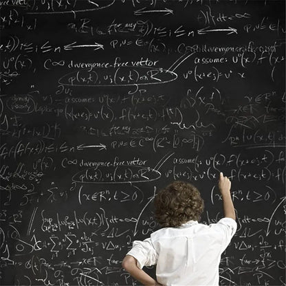 Adhesive black board sticker