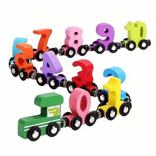 Number magnetic train