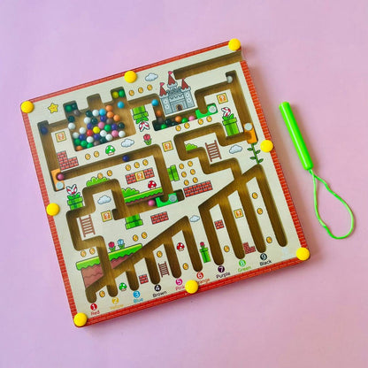Magnetic Mario maze