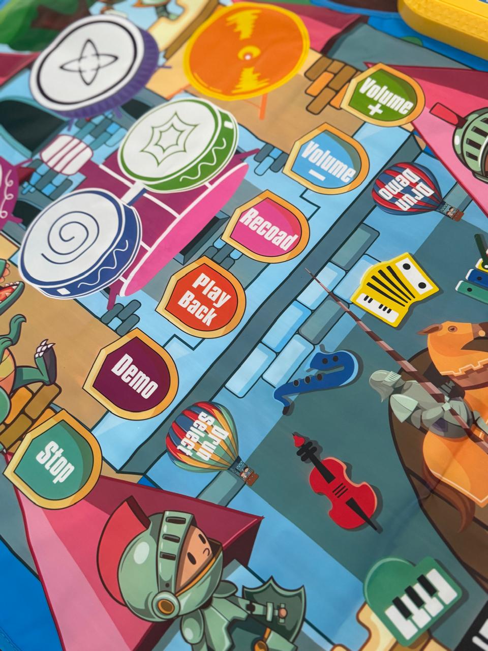 2 in 1  music playmat