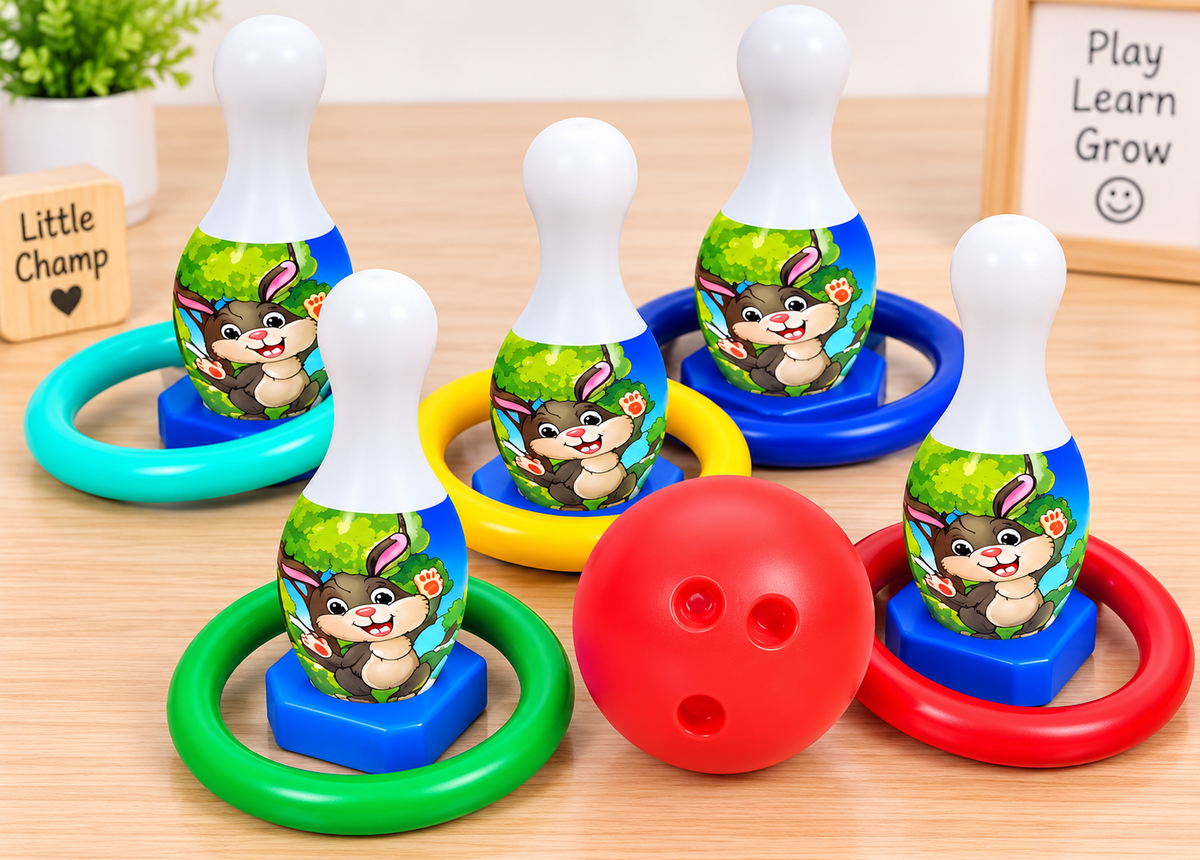 Jumbo Bowling RingToss Game
